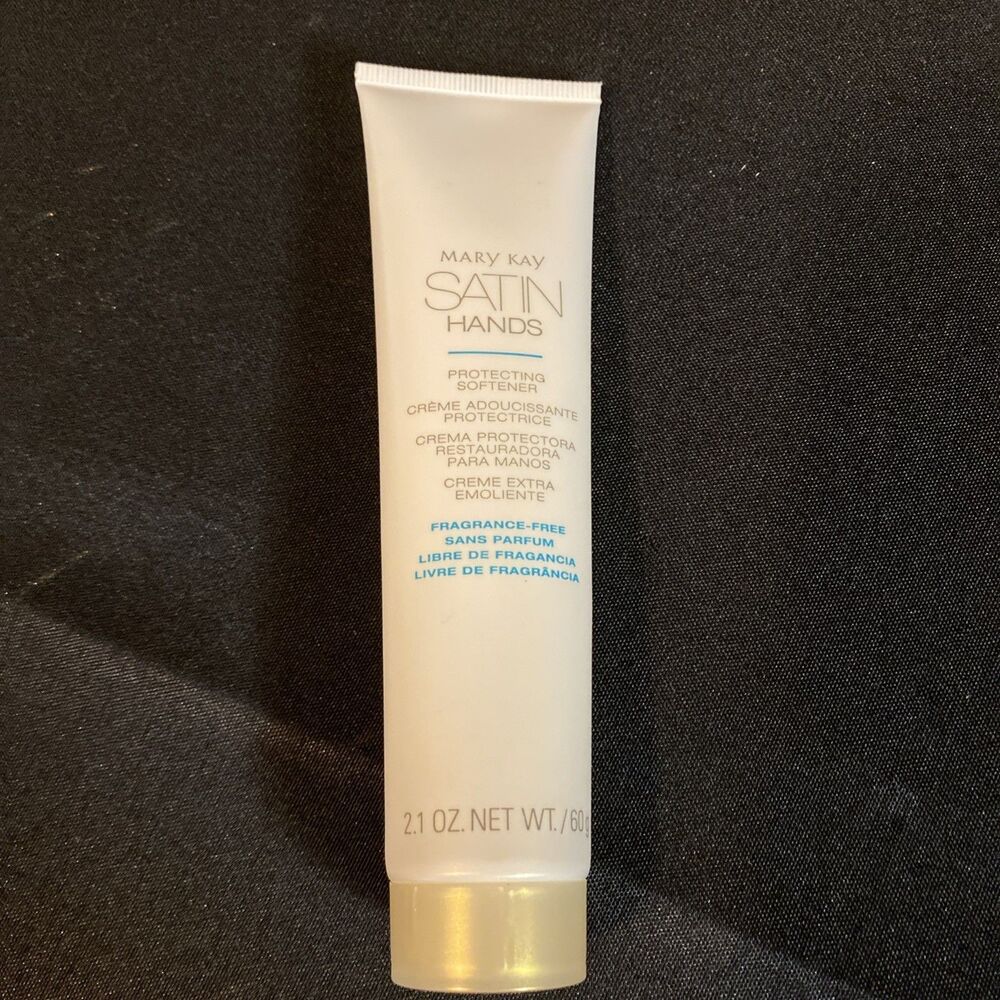 Mary Kay Satin Hands Fragrance Free Protecting Softener 2.1 oz Full Size New